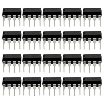 Image of OTOTEC 20pcs TL082CP Operational Amplifier Replacement TL082 IC Chip DIP 8 Low Noise JFET Input for Audio Signal Processing