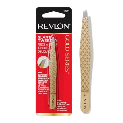 Image of REVLON Gold Series Slant Tweezers 1 Count