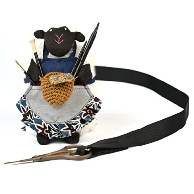 Image of Lantern Moon Baabs Sheep Shaped Handcrafted Accessories Holder 1 Piece