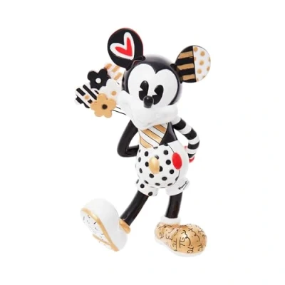Image of ENESCO DISNEY by Britto Mickey Mouse Midas Figurine, Large, 20 cm, Red, 8.46 Inch
