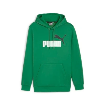 Image of PUMA ESS+ 2 Col Big Logo Hoodie FL
