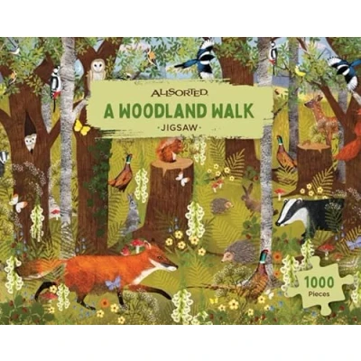 Image of A Woodland Walk jigsaw: 1,000 pieces