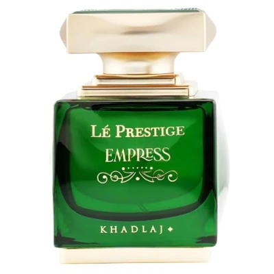 Image of LÉ PRESTIGE EMPRESS 100ml Eau de Parfum Spray by Khadlaj Perfumes Regal and Sophisticated Fragrance with Bergamot, Rose, Patchouli, Cedarwood for Women
