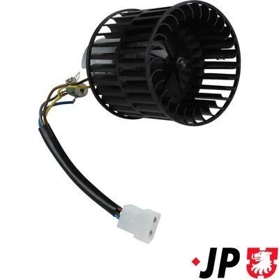 Image of 90034828, 90120385, 90227051 Blower Motor JP GROUP 1226100300 for vehicles without air conditioning OPEL: Corsa A CC