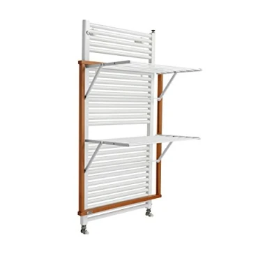 Image of Arredamenti Italia AR_IT 608 KLAUS the only drying rack for heated towel rails, finishing cherry wood.