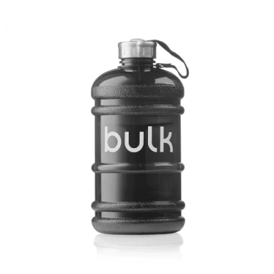 Image of Bulk Half Gallon Water Bottle, Gunmetal Black, 2.2 Litre