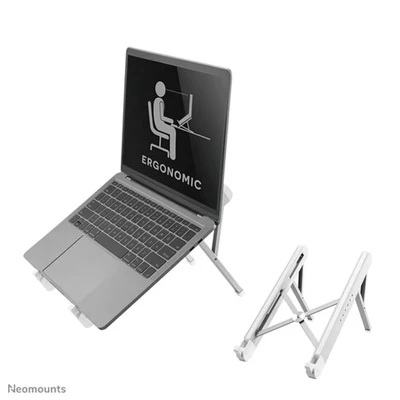Image of Neomounts FOLDABLE NOTEBOOK DESK STAND SILVER