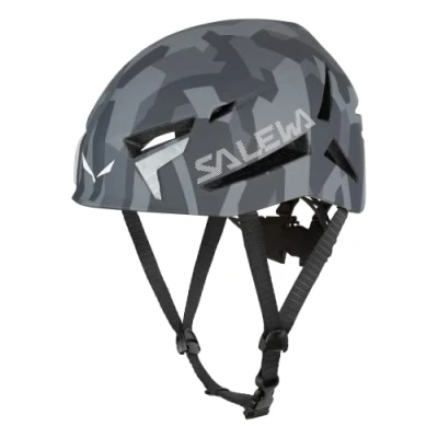 Image of SALEWA Vega Helmet, Grey Camo, S/M, UNISEX