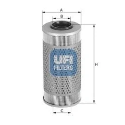 Image of 58038005000, 58038005100, 58038005101 Oil Filter UFI 25.554.00 Insert