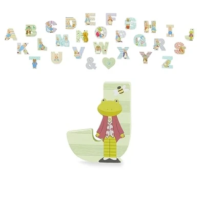 Image of Orange Tree Toys Peter Rabbit Wooden Alphabet Letter J