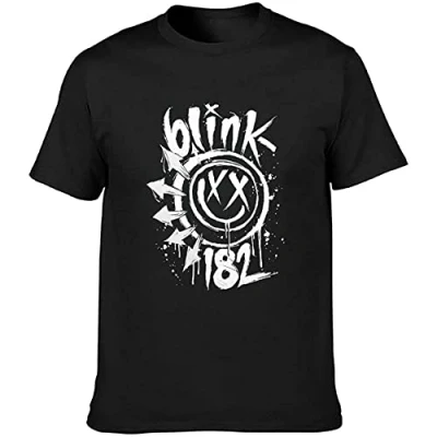 Image of Blink 182 Drawn Up Logo Mens T Shirt Size 2XL Black