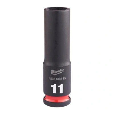 Image of Milwaukee 3/8&quot;SQ Drive Shockwave Impact Socket 11mm Deep Ii