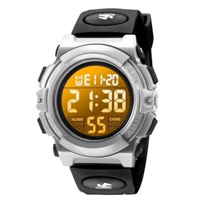 Image of BEN NEVIS Kids Watch,Boys Watch for 6 15 Year Old Boys,Digital Sport Outdoor Multifunctional Chronograph LED 50 M Waterproof Alarm Calendar Children with Silicone Band