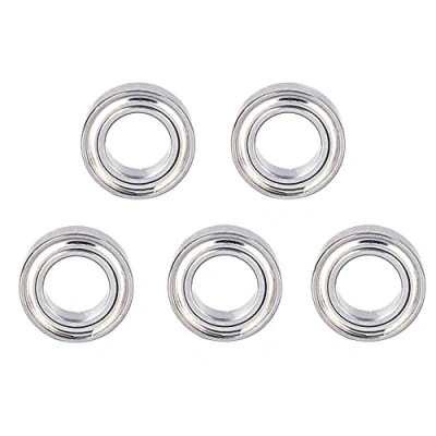 Image of SI FANG 5Pcs Mini Pneumatic Chamfering Machine Bearing, 3mmx7mmx3mm Replaceable Auxiliary Bearing Parts for Manual 45 Linear Tool, Low Vibration