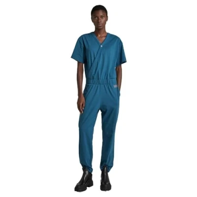 Image of G STAR RAW Women&#039;s Bohdana Jumpsuit , Blue (nitro D21324 B771 1861), XS