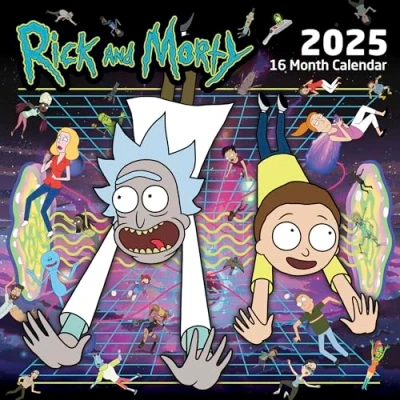 Image of Rick and Morty 2025 30X30 Broschürenkalender