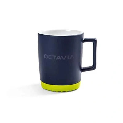Image of Skoda 5E3069601 Octavia Porcelain Mug Silicone Coaster Coffee Cup Accessories