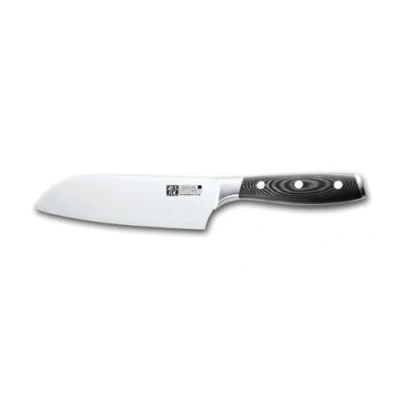 Image of Rockingham Forge 9100 Series 7&quot; Santoku Knife Stainless Steel Blade, Micarta Handle