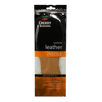 Image of Cherry Blossom Leather Insoles Beige