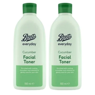 Image of Boots Everyday Cucumber Facial Toner 150mL [Twin Pack]