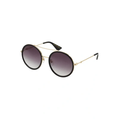 Image of Gucci Sunglasses goldcoloured/grey, Women&#039;s, Size: 56, Gold coloured/grey
