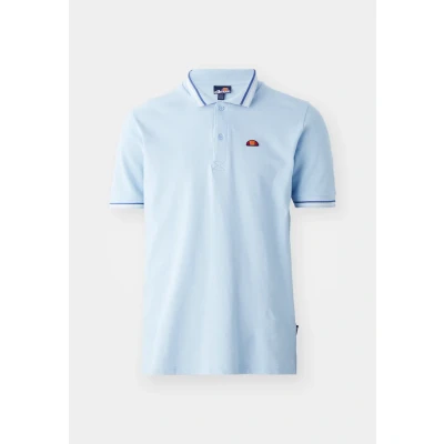 Image of Ellesse Rooks Polo shirt, Men&#039;s, Size: Large, Light blue