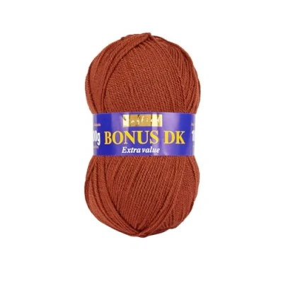 Image of Hayfield Bonus DK Double Knitting Yarn, Mahogany (563), 100g by Sirdar