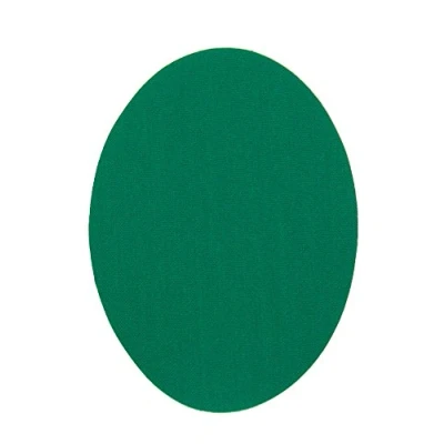 Image of Haberdashery Online 6 Billiard Green Children&#039;s Thermoadhesive Knee &amp; Elbow Pads for Clothes Protection and Repair 10.5 x 8 cm, Ref. 60,