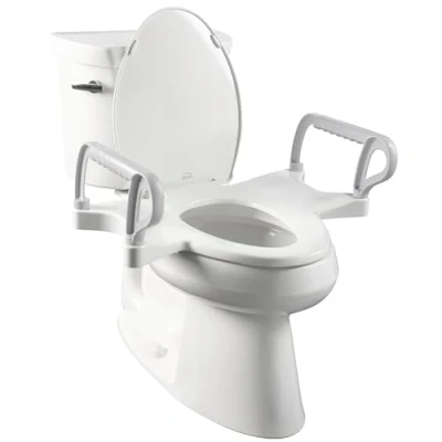 Image of Bemis Assist Premium Toilet Seat with Built in Support Arms