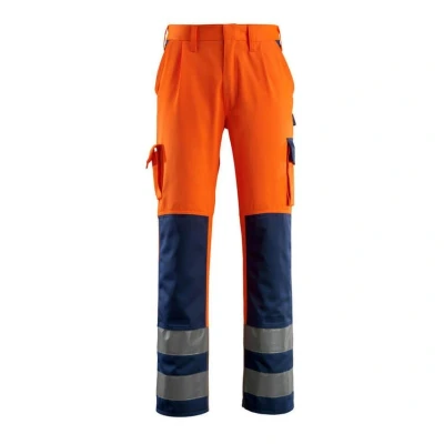 Image of Mascot 07179 860 141 82C58 Size L82cm/C58 &quot;Olinda&quot; Trousers Orange/Marine Blue