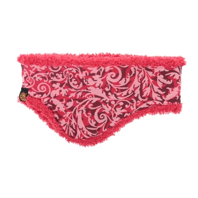 Image of Buff Reversible headband with fleece inner layer 45600 unisex Red One Size