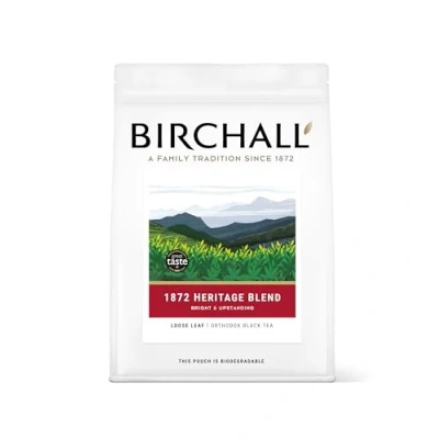 Image of Birchall Tea 1872 Heritage Blend Orthodox Black 250g Loose Leaf Tea, Red
