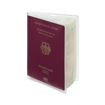 Image of Durable 214319 Protective Cover (for passports, from March 2017) 10 Piece, Transparent