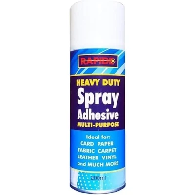 Image of 200ML Heavy Duty Spray Adhesive Contact Glue Strong Tape DIY Fabric Carpet (1)