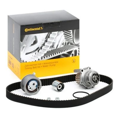 Image of CT1028, CT1028K3, CT1028WP1 Water Pump + Timing Belt Kit CONTITECH 120 30mm VOLKSWAGEN: Polo IV Hatchback, Lupo / 3L, AUDI: A2