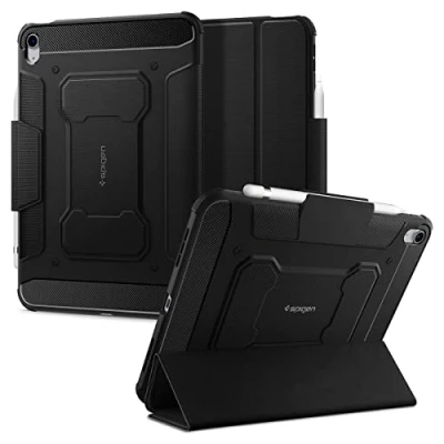 Image of Spigen Rugged Armor Pro Case Compatible with iPad 10.9 inch 10th Generation (2022) Black