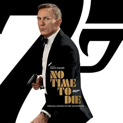 Image of James Bond No Time To Die Black vinyl Sealed 2021 UK 2 LP set 0882338