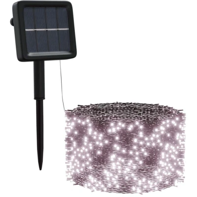 Image of vidaXL Solar Fairy Lights 5 pcs 5x200 LED Warm White Indoor Outdoor