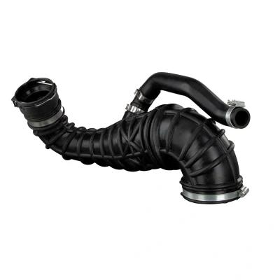 Image of 1133898 Intake Pipe, air filter FEBI BILSTEIN 46493 75, 57mm 20mm with clamps FORD: Focus Mk1 Hatchback, Transit Connect Van, Estate