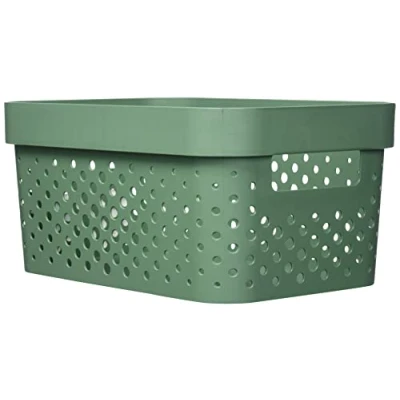 Image of CURVER Infinity Tray 4.5 L Dots Recycled Plastic Pink Crates, green, S