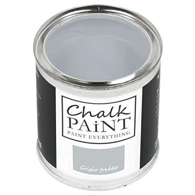 Image of Chalk Paint Everything® Grigio Freddo (Cold Grey) 750 ml Water Based for Shabby Chic Furniture, Décor, and Upcycling Projects