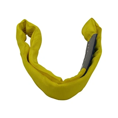 Image of Lifting Round Slings (Endless Polyester Webbing Straps 1 Ton to 20 Ton, 0.5 Metre up 6 EWL) (1 Effective Working Length, 3 Ton)