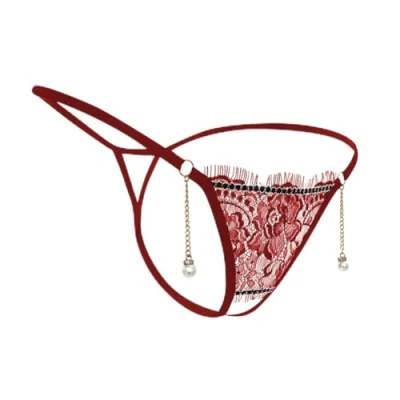 Image of Panties Women&#039;s Underwear Floral G String Sexy Thong Knickers Lingerie (U)