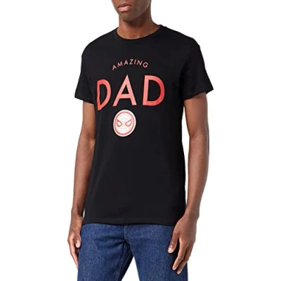 Image of Marvel Men&#039;s Memarcots230 T Shirt, Black, S