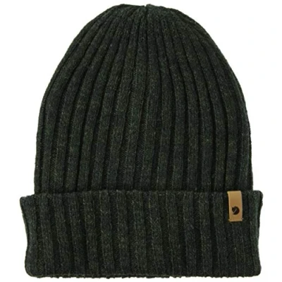 Image of Fjallraven Unisex Byron Thin Hat, Green, One Size UK