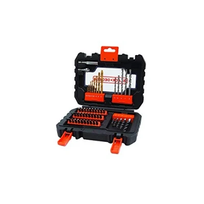 Image of BLACK+DECKER A7232 XJ 50 Piece Drill Set Black (1 Piece)