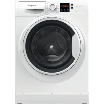 Image of Hotpoint NSWA 1046 WW UK 10kg Washing Machine with 1400 rpm White A Rated