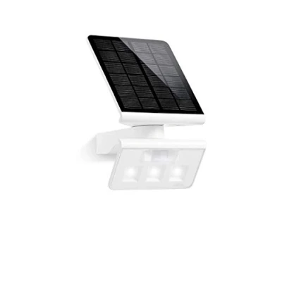 Image of Steinel LED Solar Light XSolar L S ONE White, Wall lamp, Motion Detector, Night Light, Garden 2500 mAh Rechargeable Battery