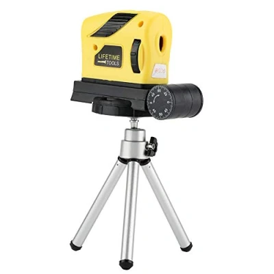 Image of Laser Level, 4 in1 Level with Bracket, Spirit Point/Line/Cross Horizontal Vertical Alignment Adjustment Tool Tripod Stand