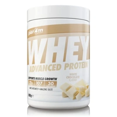 Image of Per4m Protein Whey Powder 30 Servings of High Shake with Amino Acids for Optimal Nutrition When Training Low Sugar Gym Supplements (White Chocolate, 900g)